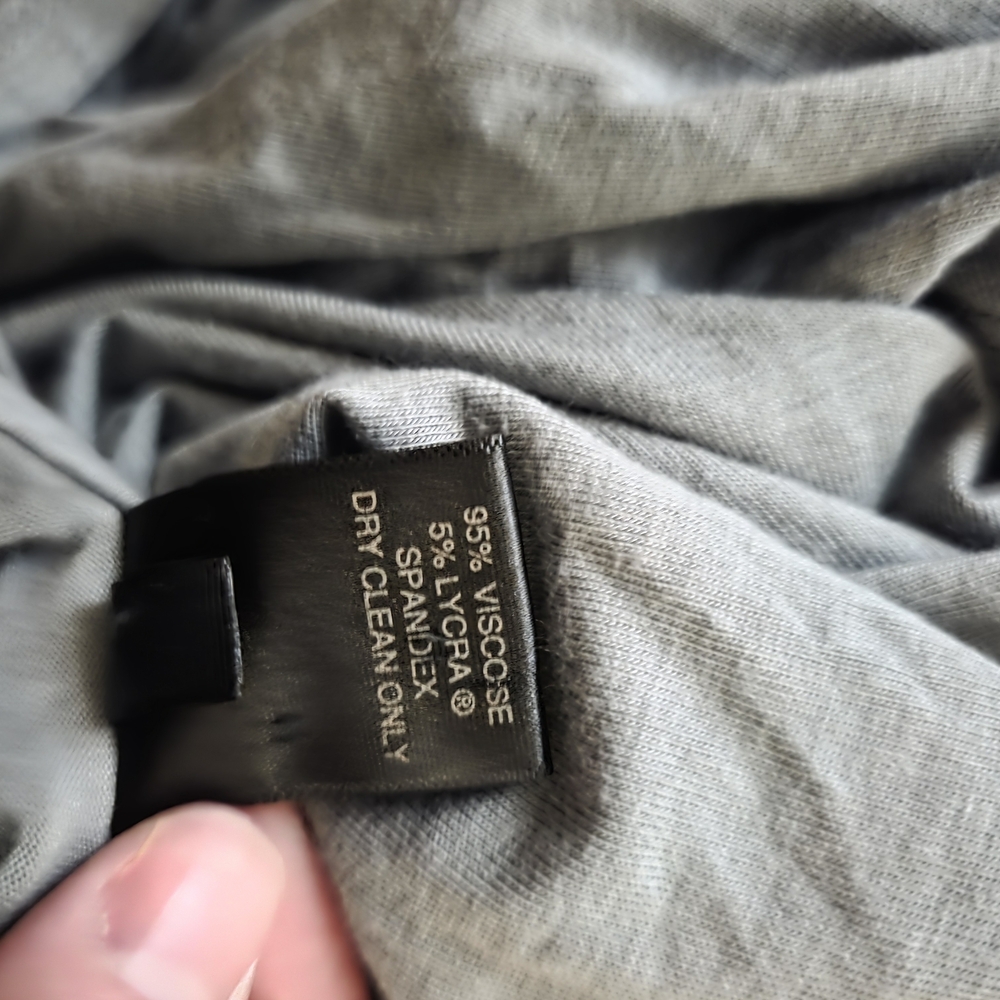Peruvian Connection Soft Gray Midi Dress - Picture 5 of 5